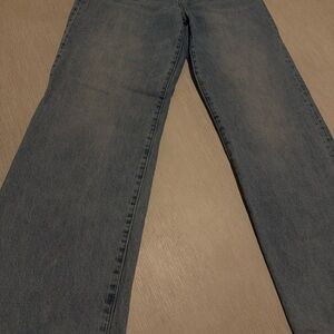 Denim Forum The Farrah High Rise Wide Leg Jeans